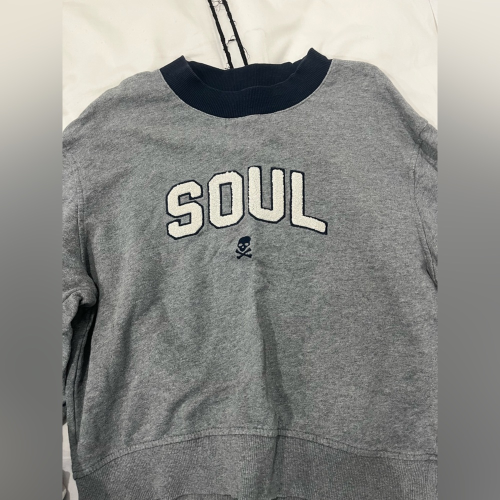 Gray Soul Graphic Sweatshirt